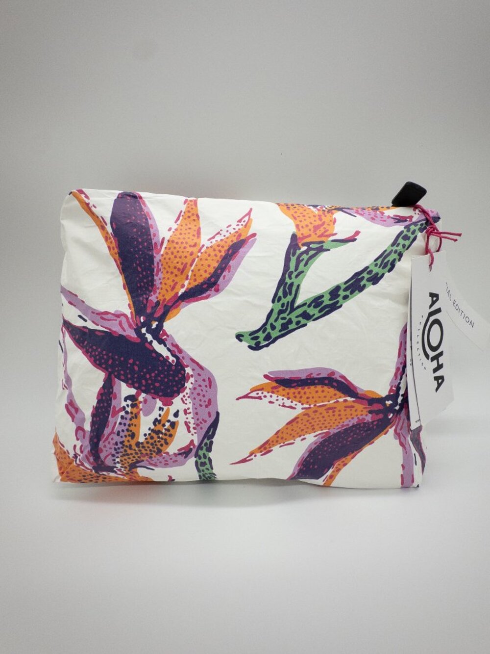 ALOHA COLLECTION Samudra 'Paradise on Repeat' Bird of Paradise Small Pouch